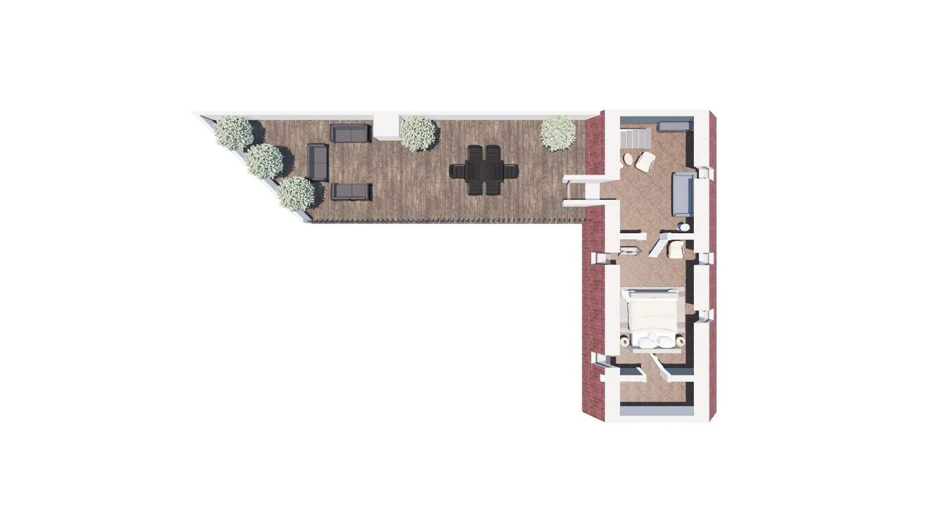 Luxury Penthouse - Private Balcony - Heart Of Copenhagen Apartment